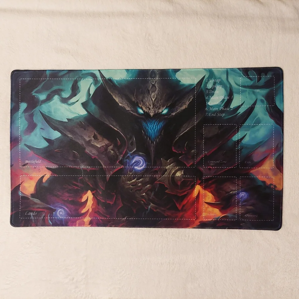Legends Void Burrower Rek'Sai MTG YGO Pokemon TCG CCG Gaming Mat 23x13.5 Inch
